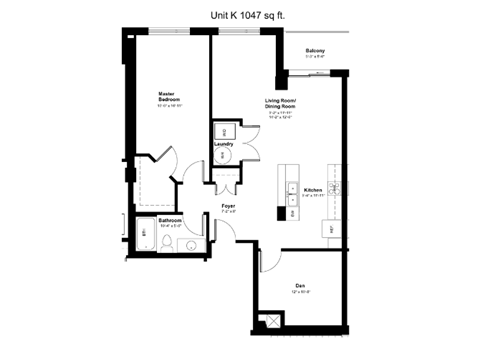 the floor plan of the residence